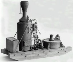 Zeige Details für Dampf-Winde mit Kobelschornstein Bild von Dampf-Winde mit Kobelschornstein