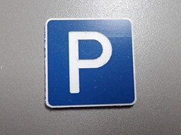 Zeige Details für Verkehrsschild Parkplatz Bild von Verkehrsschild Parkplatz