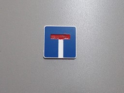 Zeige Details für Verkehrsschild Sackgasse Bild von Verkehrsschild Sackgasse