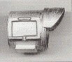 Show details for Barrel type headlight with visor Picture of Barrel type headlight with visor