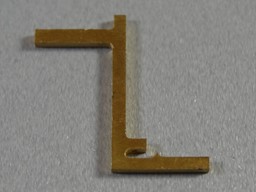 Zeige Details für Rangiertritthalter 1:32, für 1 mm Stufenbrett Bild von Rangiertritthalter 1:32, für 1 mm Stufenbrett
