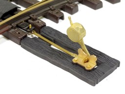 Zeige Details für Weichenstellhebel Feldbahn für Spur-G-Weiche, Doppelschwelle Bild von Weichenstellhebel Feldbahn für Spur-G-Weiche, Doppelschwelle