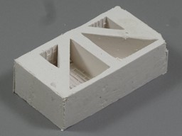 Zeige Details für Mauerziegel-Form für Schrägen 40° GBM 3, Läuferverband Bild von Mauerziegel-Form für Schrägen 40° GBM 3, Läuferverband