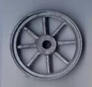 Show details for 24 inch v-belt pulley 1/8 inch hole Picture of 24 inch v-belt pulley 1/8 inch hole