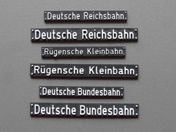 Show details for Lettering german railway companies Picture of Lettering german railway companies