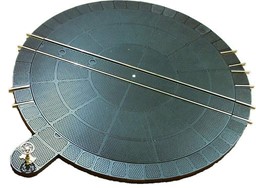 Zeige Details für Drehscheibe 500 mm, Metallgussplatten Rautenoptik Bild von Drehscheibe 500 mm, Metallgussplatten Rautenoptik