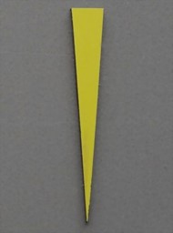 Show details for Mast sign yellow arrow Picture of Mast sign yellow arrow