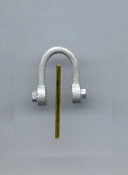 Show details for Medium shackles with pins Picture of Medium shackles with pins