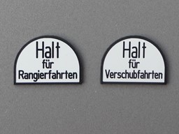 Zeige Details für Rangierhalttafel Ra 10 Bild von Rangierhalttafel Ra 10