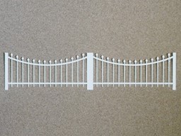 Show details for Fence curved fence Picture of Fence curved fence