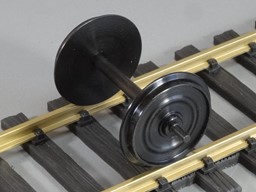 Show details for Wheel set steel 45mm for 64mm gauge Picture of Wheel set steel 45mm for 64mm gauge