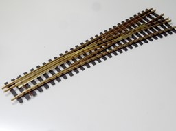 Show details for Three-rail-track-turnout radius 3000 mm, 15° right Picture of Three-rail-track-turnout radius 3000 mm, 15° right