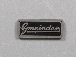 Show details for Loco sign Gmeinder Picture of Loco sign Gmeinder