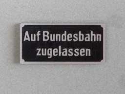 Zeige Details für Auf Bundesbahn zugelassen Bild von Auf Bundesbahn zugelassen