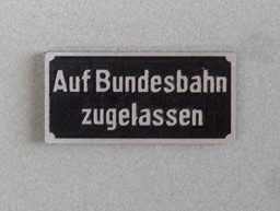 Bild von Auf Bundesbahn zugelassen