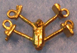 Show details for Coupler lift bar brackets, brass Picture of Coupler lift bar brackets, brass