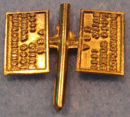 Zeige Details für Lokfabrikschild "Schenectady Loco Works" Bild von Lokfabrikschild "Schenectady Loco Works"