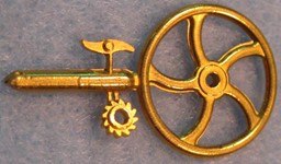 Zeige Details für Sichelspeichenbremshandrad mit Ratsche Bild von Sichelspeichenbremshandrad mit Ratsche