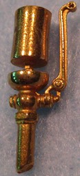 Show details for Whistle, brass medium size, cands, DRGW Picture of Whistle, brass medium size, cands, DRGW