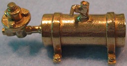 Show details for Air tank and valve, brass for tenders and ander loco cabs Picture of Air tank and valve, brass for tenders and ander loco cabs
