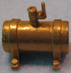 Show details for Air tank, brass small, for tenders, locos and passenger cars Picture of Air tank, brass small, for tenders, locos and passenger cars