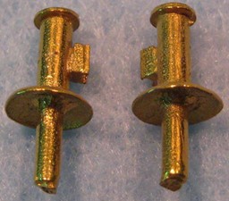 Show details for Flag posts, brass Picture of Flag posts, brass