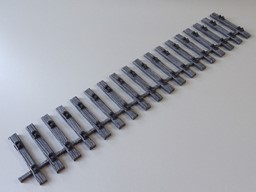 Show details for Quicksticks ties 500mm meter gauge Lenzbahn 45mm Picture of Quicksticks ties 500mm meter gauge Lenzbahn 45mm
