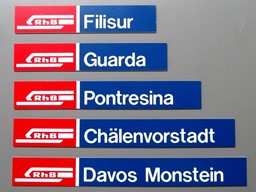 Show details for RHB-railway station plates Picture of RHB-railway station plates