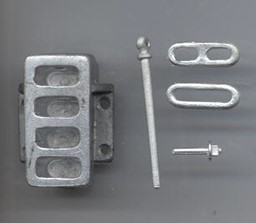 Zeige Details für Lok-Kupplung Link/Pin, 4 Taschen Bild von Lok-Kupplung Link/Pin, 4 Taschen