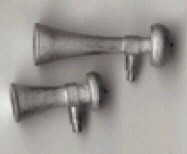 Zeige Details für Horn Set 1 großes, 1 kleines Bild von Horn Set 1 großes, 1 kleines