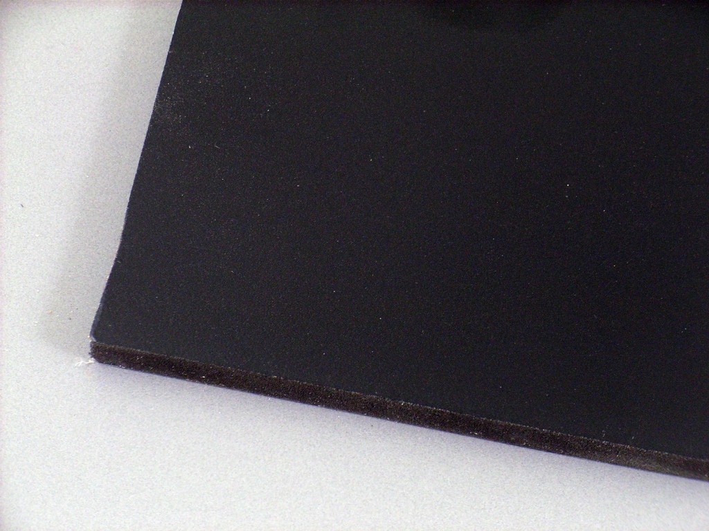 Picture of PVC-rigid foam panel Kömatex black 6mm