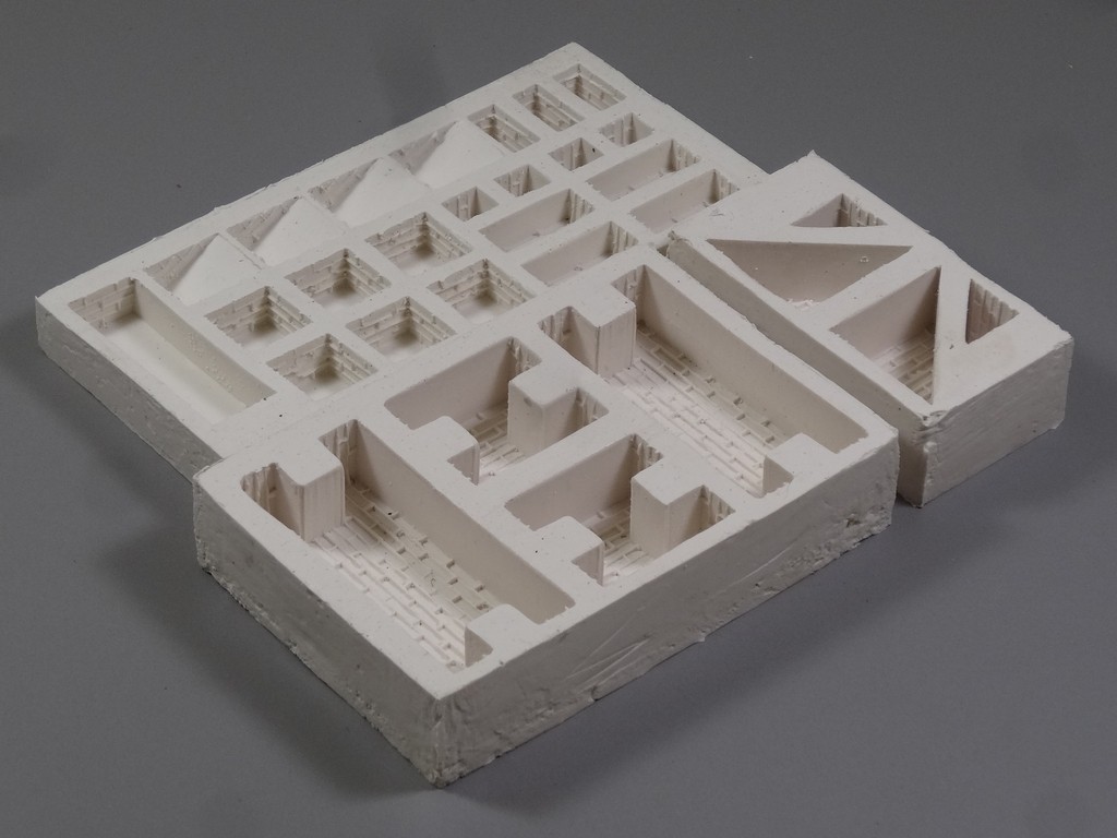 Picture of Moulds-set: g scale brick pattern