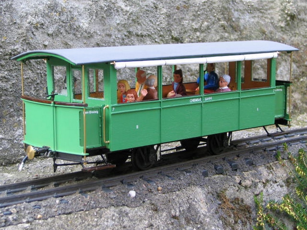 Bild von Chiemseebahn Sommerwagen 2. Klasse