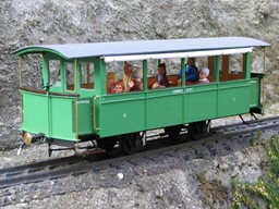 Bild von Chiemseebahn Sommerwagen 2. Klasse