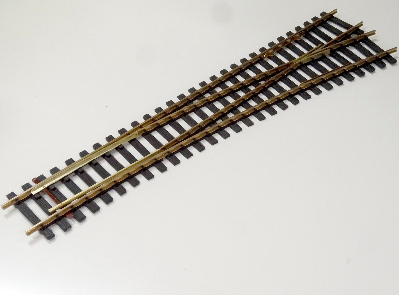 Picture of Standard-gauge-turnout radius 3000 mm, 15° right