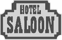Bild von Schild "Hotel Saloon"