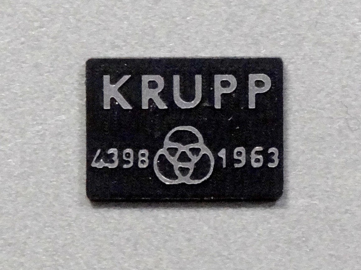 Picture of Loco sign KRUPP 4398