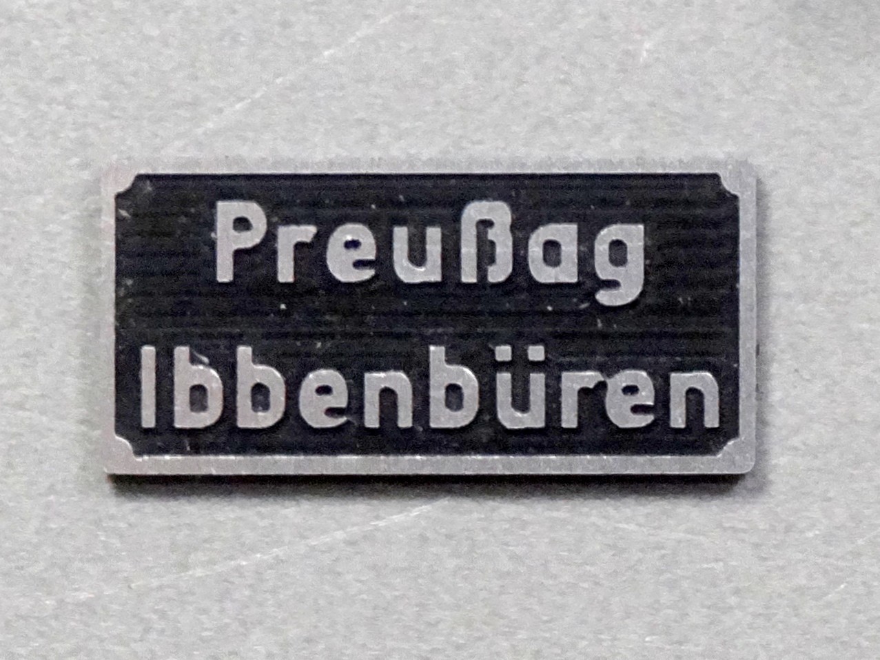Picture of factory sign PREUSSAG