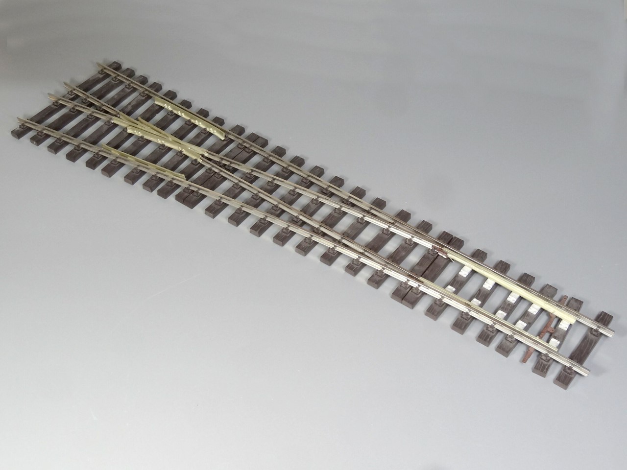 Picture of Material set for turnout construction Code 250 track 1800 mm radius