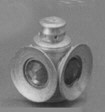 Picture of Oil switch lamp with ears and lens (cored)