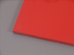 Bild von PVC-Hartschaumplatte Kömatex rot 3mm