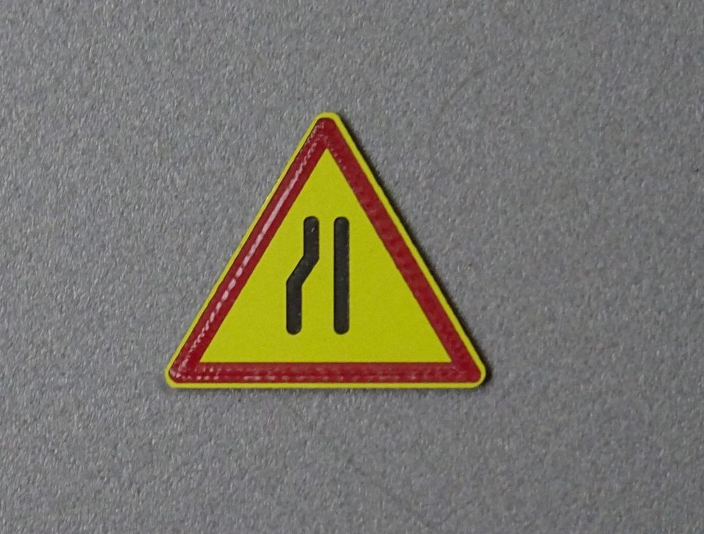Verengter Bahnsteig Kantenlänge 19 mm, 3-Schicht-Kunststoff