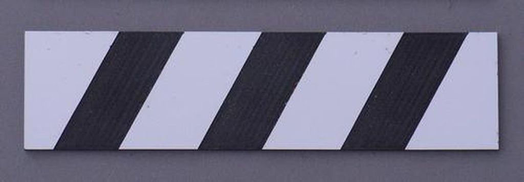 Haltepunkttafel So 9 / Ne 6  80 x 20 mm, 2-Schicht-Kunststoff