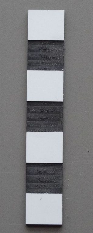 Warntafel Bü 3 / So 14 53 x 9 mm, 2-Schicht-Kunststoff