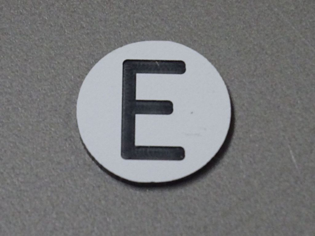 Zahnstangenstrecke Ende 16 x 22 mm, 2-Schicht-Kunststoff