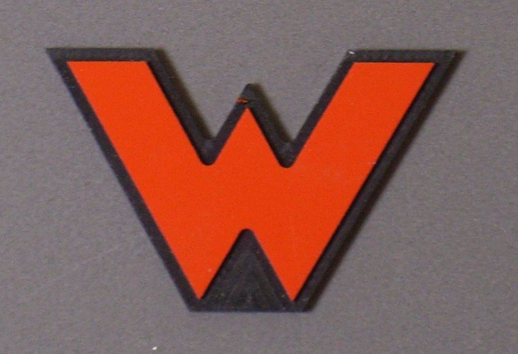 Rangierhaltsignal Ra 11a, orange, 1.32 28 x 18 mm, 2-Schicht-Kunststoff