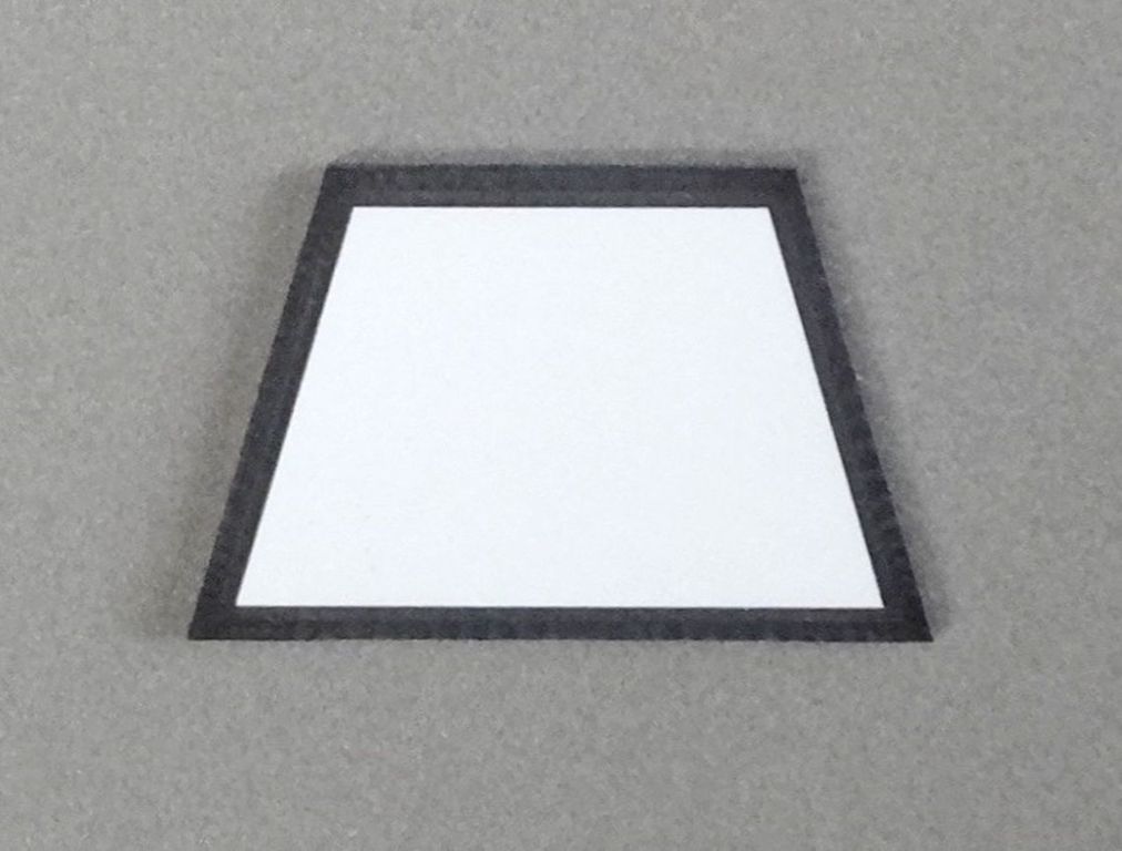 Trapeztafel So 5 / Ne 1 1:32 23 x 15 mm, 2-Schicht-Kunststoff