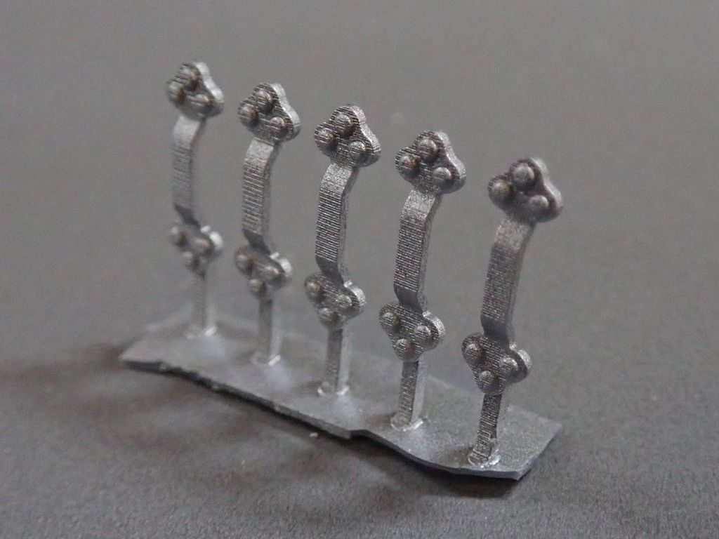 Türgriffe 12 x 4 x 2 mm, 5 Stück, 3D-Druck