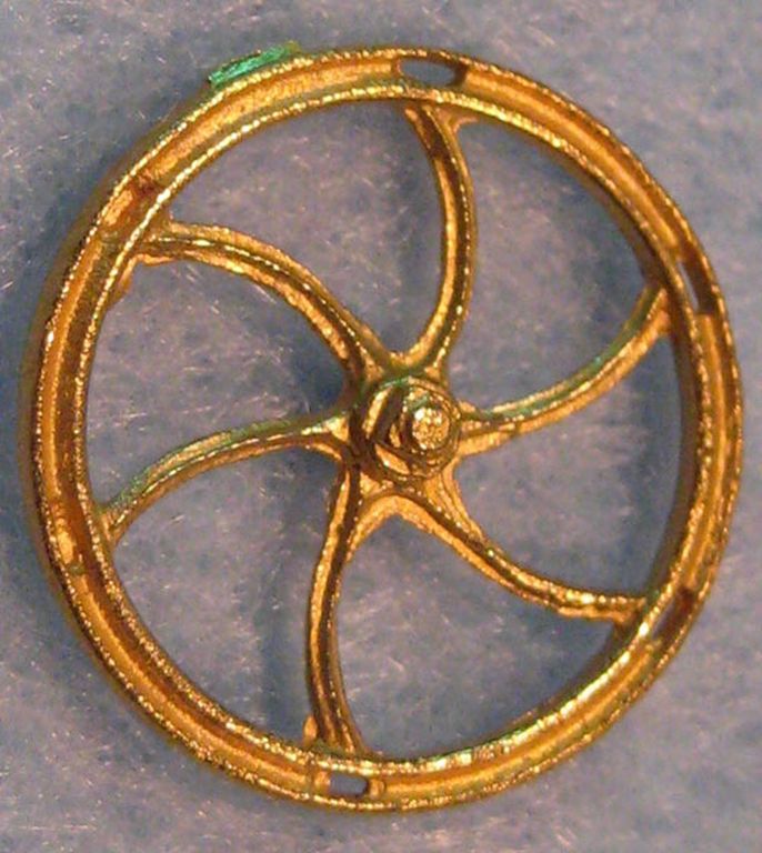 Bremshandrad - klein 15mm  1 Stück, D= 15 mm