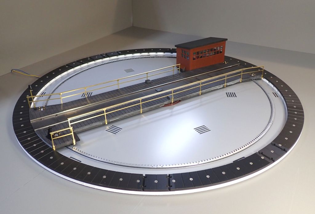 Drehscheibe 720 mm, Bausatz ohne Motor und Decoder